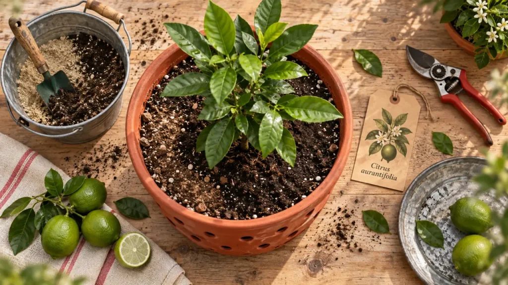 Citronnier vert en pot : protéger du froid pour récolter