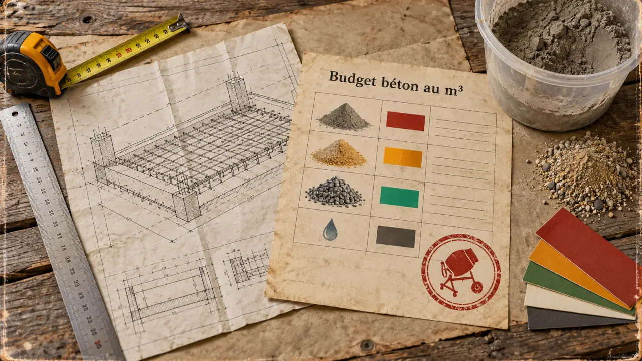 Prix du mètre cube de béton : budget béton au m³