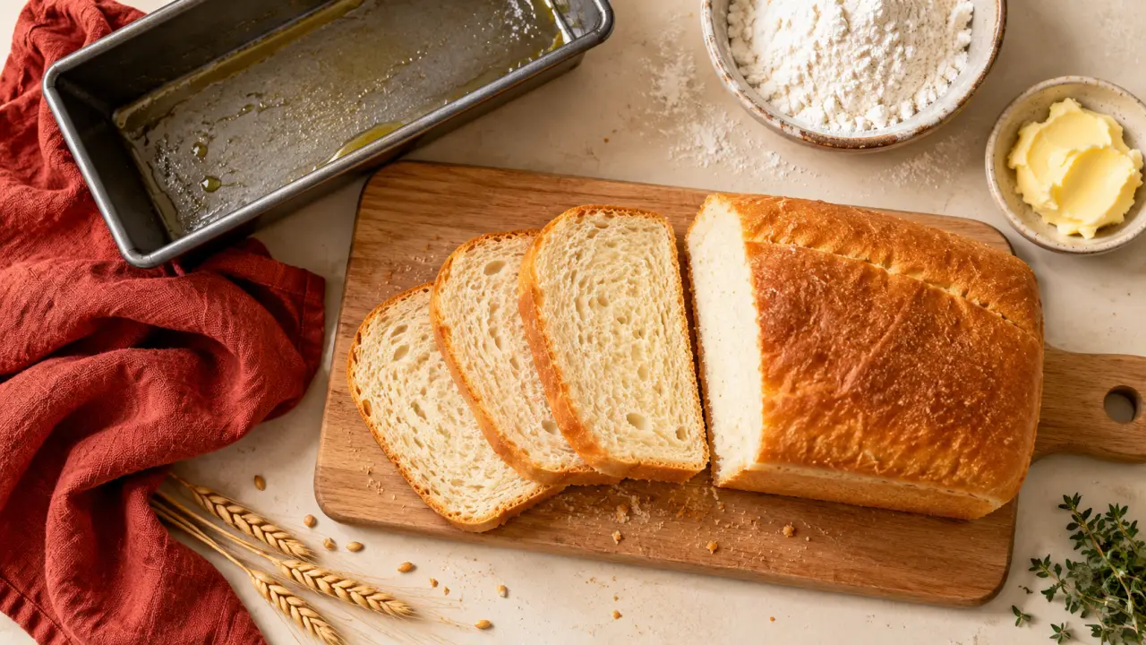 Recette pain de mie maison : pain de mie moelleux sans moule spécial