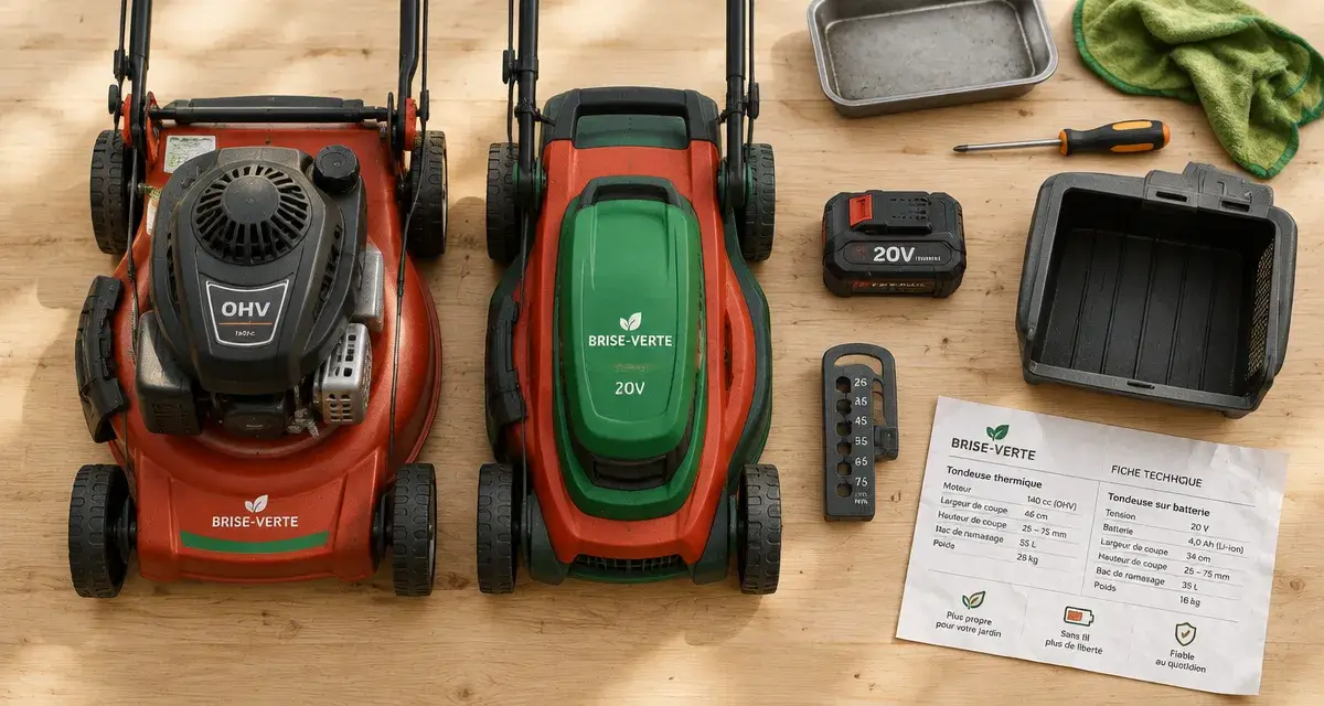 Tondeuses FUXTEC avis : tondeuse thermique et sur batterie, prix plus bas